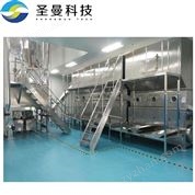尼龍66切片干燥臥式沸騰床800kgh