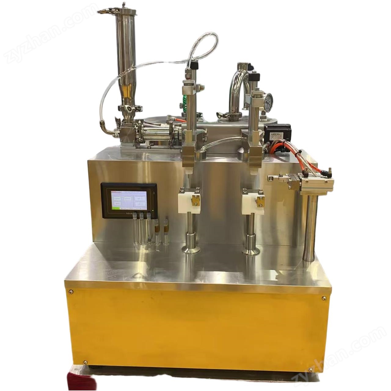 Desktop type semi-automatic gel pre filling machine