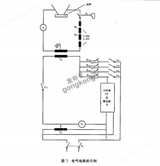 GB/T1411-2002塑料耐电弧试验仪