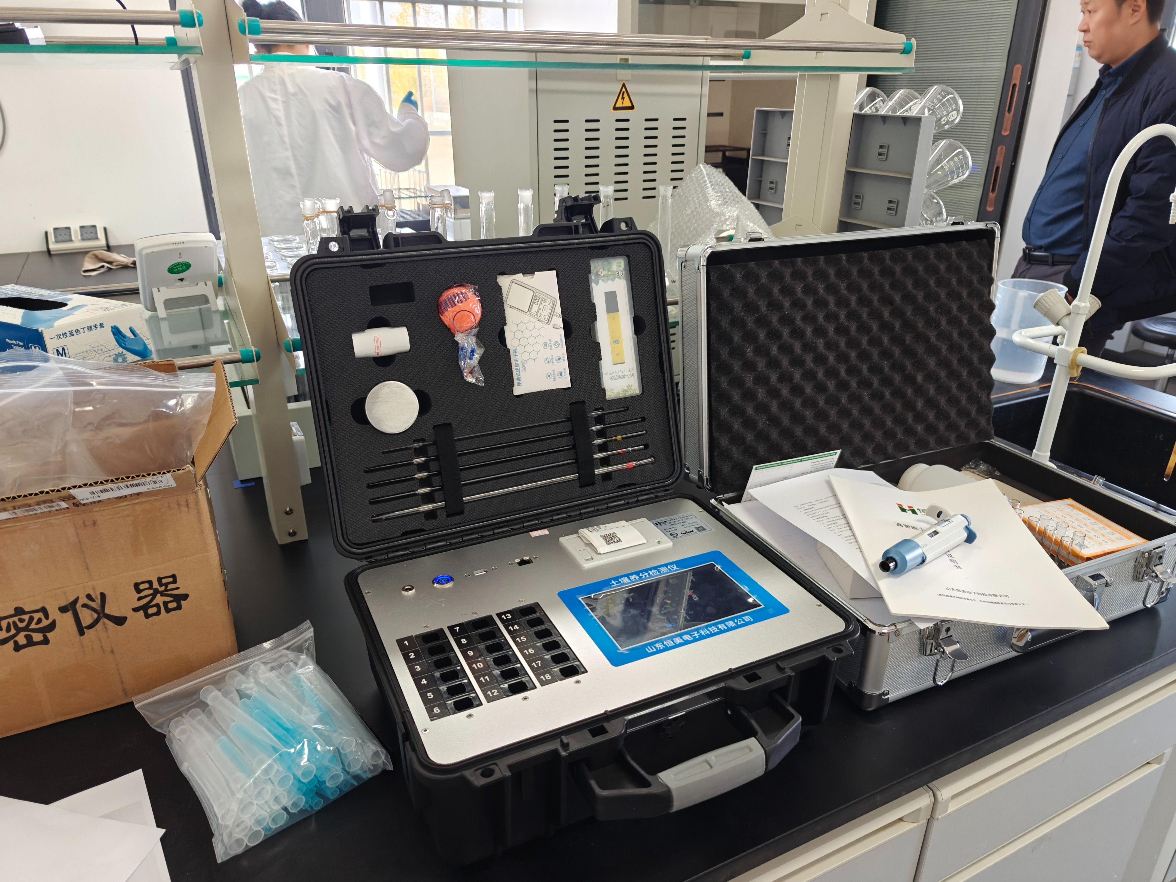 土壤養分檢測儀操作不熟練？恒美智造上門培訓賦能中化MAP開展土壤檢測工作