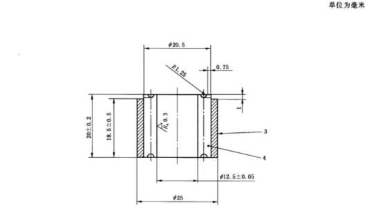 制樣的對開模具-彈性回復(fù)和壓應(yīng)變試驗  說明方案