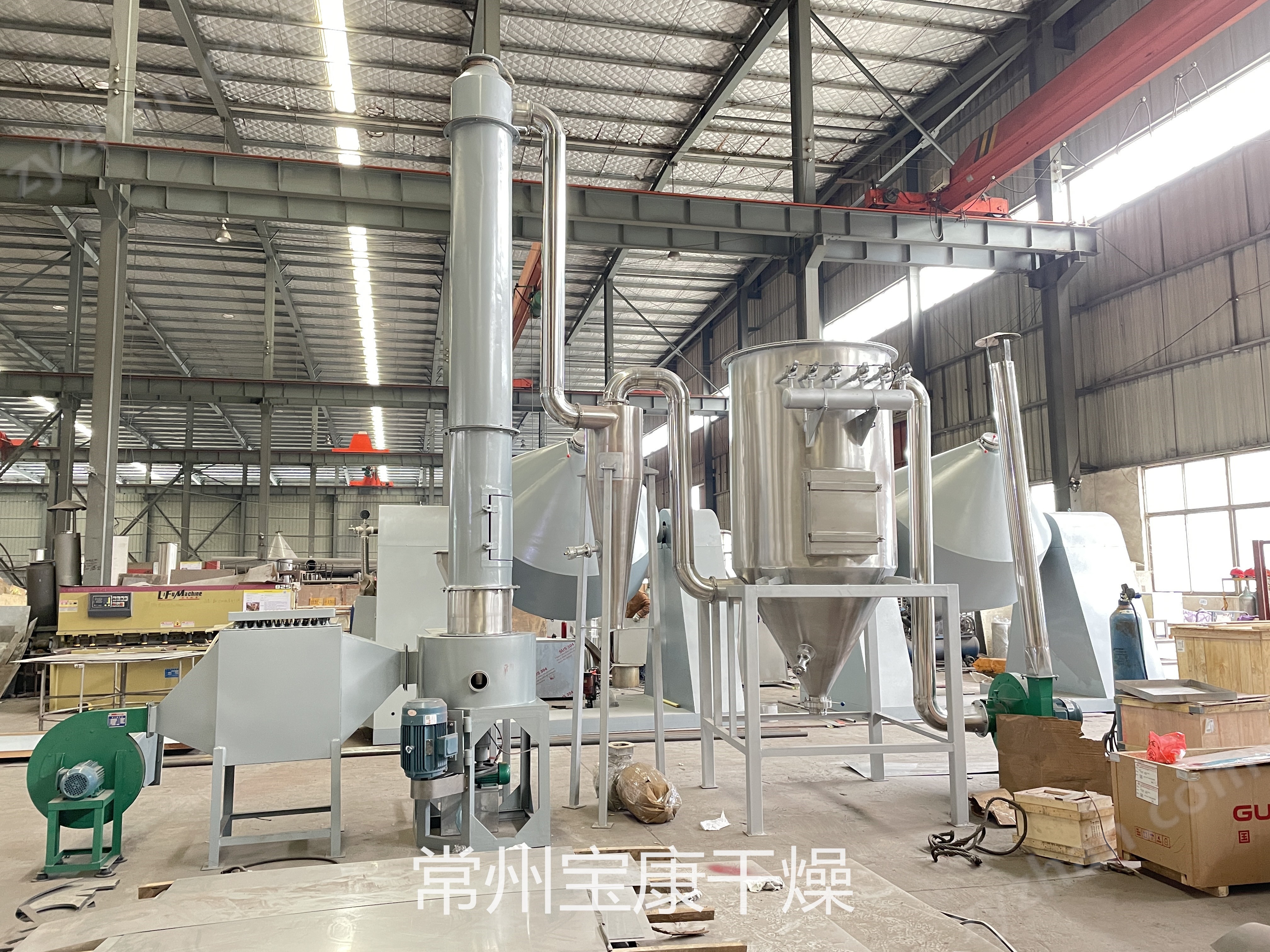 頭孢-菌素旋轉(zhuǎn)閃蒸干燥機(jī)